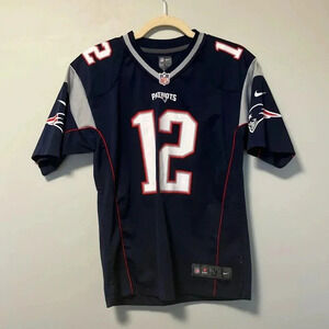 Nike Patriots  NFL Brady Jersey